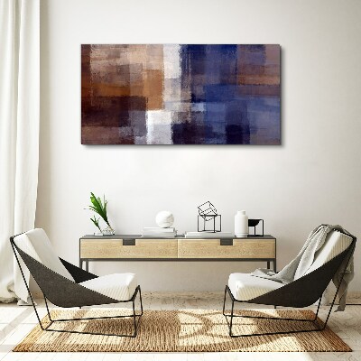 Abstract composition of colors Print on canvas