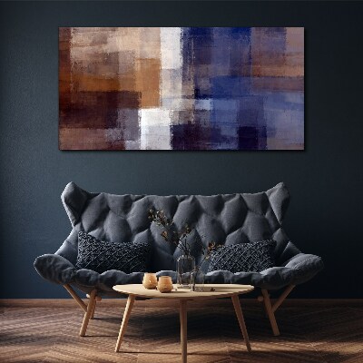 Abstract composition of colors Print on canvas