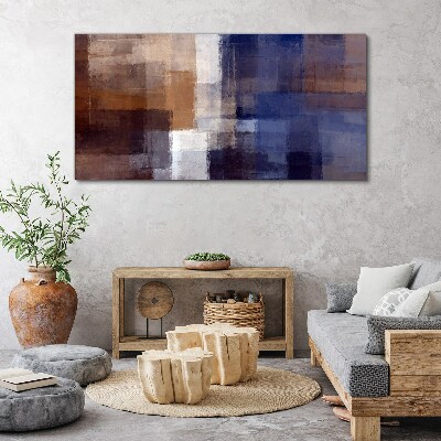 Abstract composition of colors Print on canvas