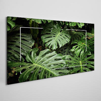 Green jungle Print on canvas