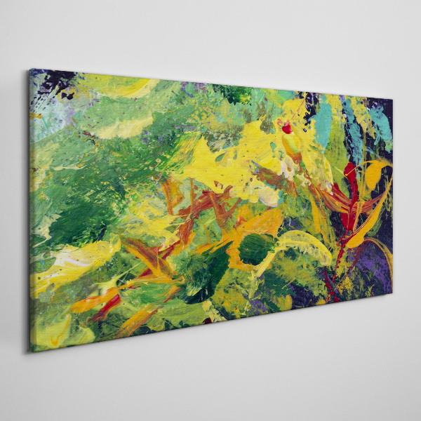 Tropical explosion of colors Canvas wall art