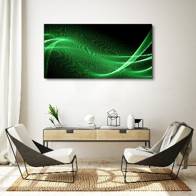 Abstract waves Canvas Wall art