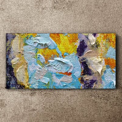 Abstract color explosion Print on canvas