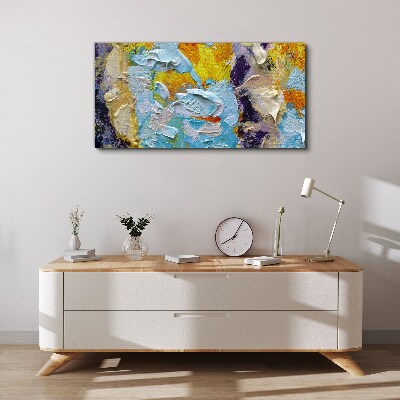 Abstract color explosion Print on canvas