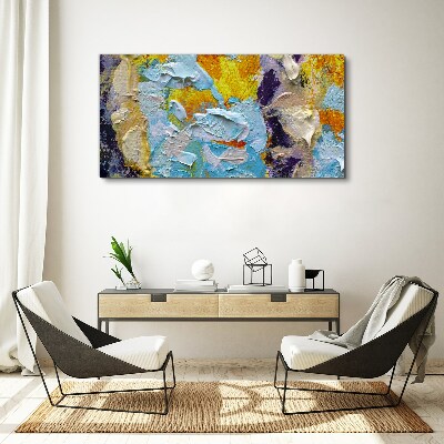 Abstract color explosion Print on canvas