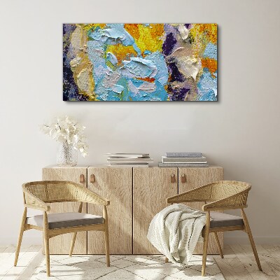 Abstract color explosion Print on canvas