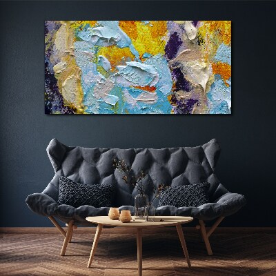 Abstract color explosion Print on canvas