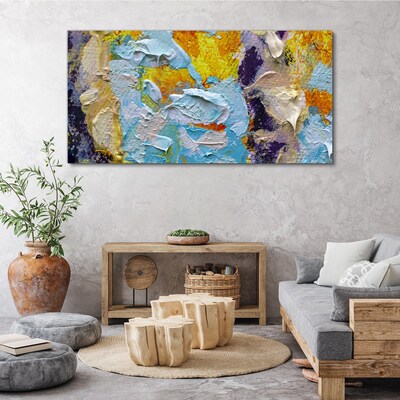 Abstract color explosion Print on canvas