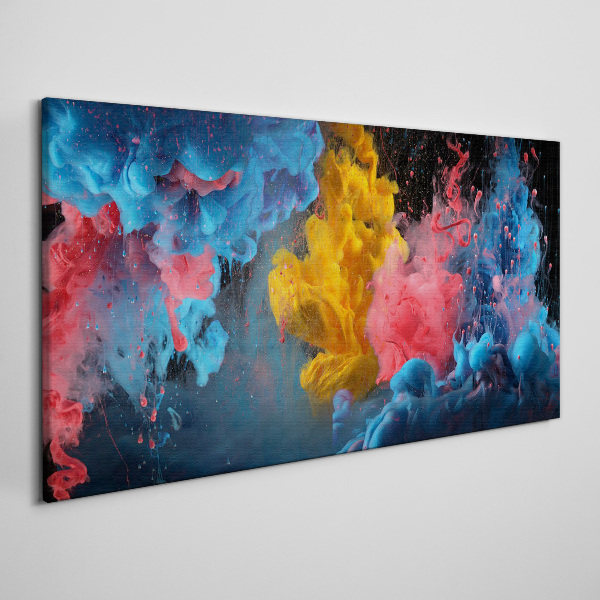 Colorful explosions of emotions Print on canvas