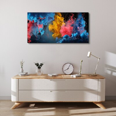 Colorful explosions of emotions Print on canvas