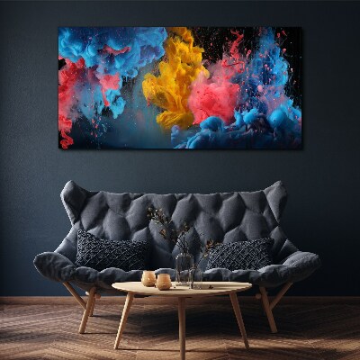 Colorful explosions of emotions Print on canvas
