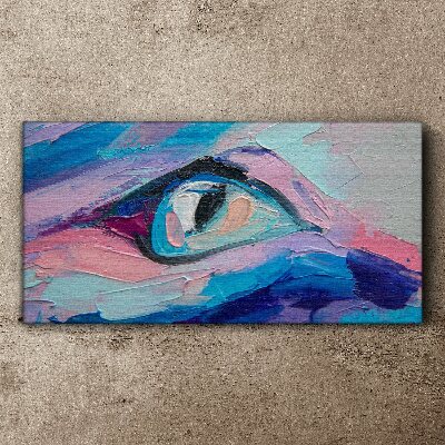 Abstract eye Canvas Wall art