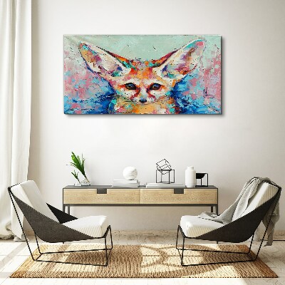 Abstract animal november Canvas Wall art