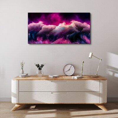 Abstraction clouds Canvas Wall art