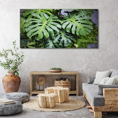 Botanical plants leaves Canvas Wall art