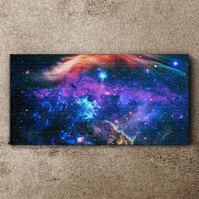 Cosmic Symphony of Colors Print on canvas