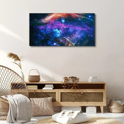 Cosmic Symphony of Colors Print on canvas