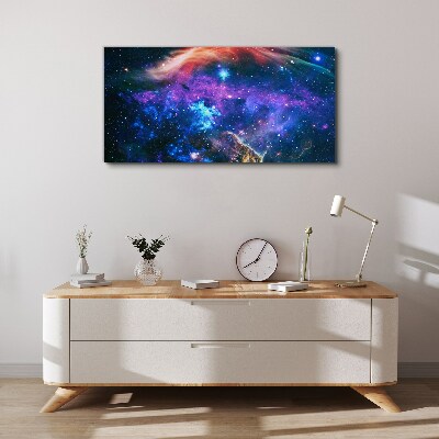 Cosmic Symphony of Colors Print on canvas