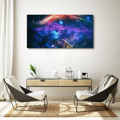Cosmic Symphony of Colors Print on canvas