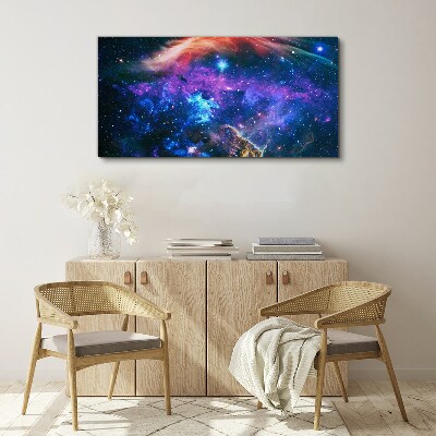 Cosmic Symphony of Colors Print on canvas