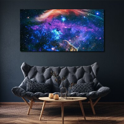 Cosmic Symphony of Colors Print on canvas