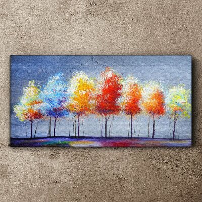 Autumn colors in the park Print on canvas
