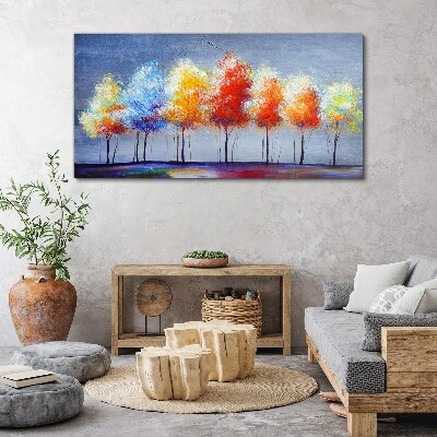 Autumn colors in the park Print on canvas