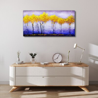 Abstract tree Canvas Wall art