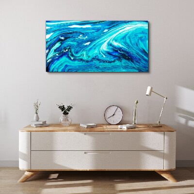 Ocean waves Print on canvas