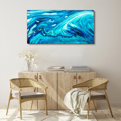 Ocean waves Print on canvas