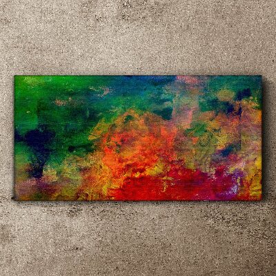 The colors of emotions in motion Print on canvas