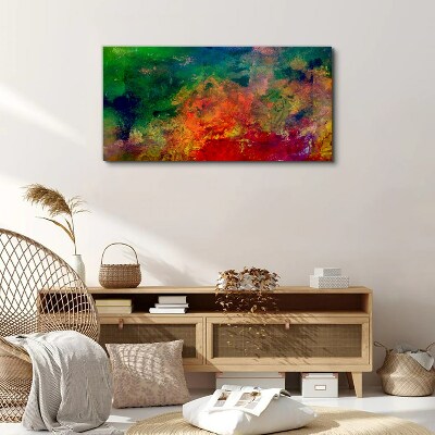 The colors of emotions in motion Print on canvas