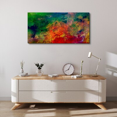 The colors of emotions in motion Print on canvas