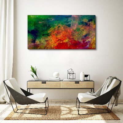 The colors of emotions in motion Print on canvas