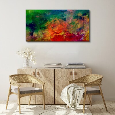The colors of emotions in motion Print on canvas