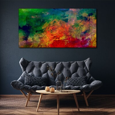 The colors of emotions in motion Print on canvas