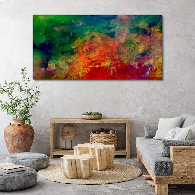 The colors of emotions in motion Print on canvas
