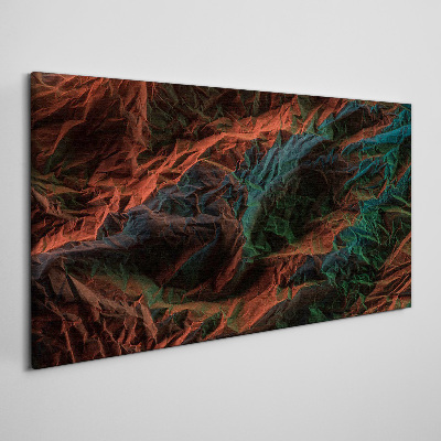 Complex colors and textures Canvas wall art