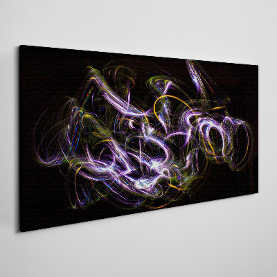 Abstract light Canvas Wall art