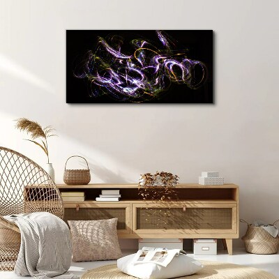 Energy in motion Canvas wall art