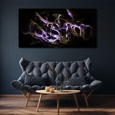 Energy in motion Canvas wall art