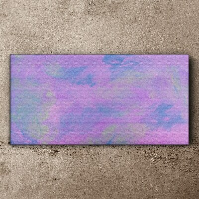 Delicate shades of purple and blue Print on canvas