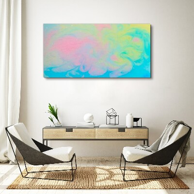 Pastel Dreams in Motion Canvas wall art
