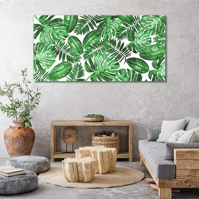 Green jungle Print on canvas