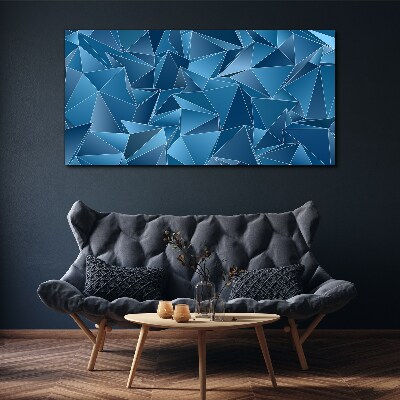 Geometric triangles Canvas Wall art