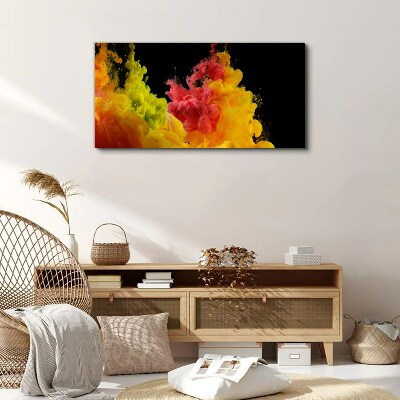 Colors in motion Canvas wall art