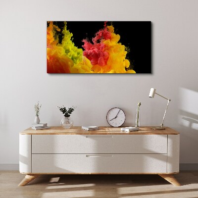 Colors in motion Canvas wall art
