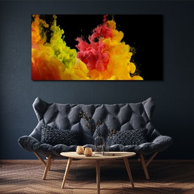 Colors in motion Canvas wall art