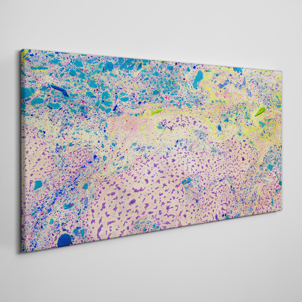 Colorful chaos of abstraction Print on canvas