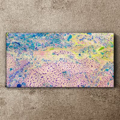 Colorful chaos of abstraction Print on canvas